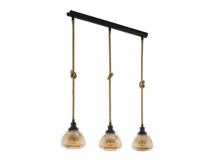 EGLO RAMPSIDE, 3 Glühbirne(n), E27, IP20, Schwarz, Gold