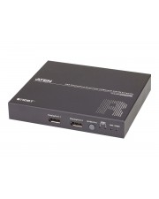 ATEN CE 924 Remote-Einheit und lokale Einheit KVM-/Audio-/USB-/serieller Extender USB RS-232 DisplayPort HDBaseT 2.0 bis zu 150 m (CE924-AT-G)