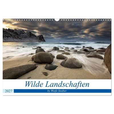 Wilde Landschaften (Wandkalender 2027 DIN A3 quer), CALVENDO Monatskalender