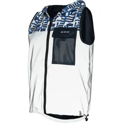 Wowow, Unisex, Velojacke, Reflektor Towson Jacket Blue FR XXL, Befestigung (XXL), Mehrfarbig, Silber, Weiss, Blau, XXL
