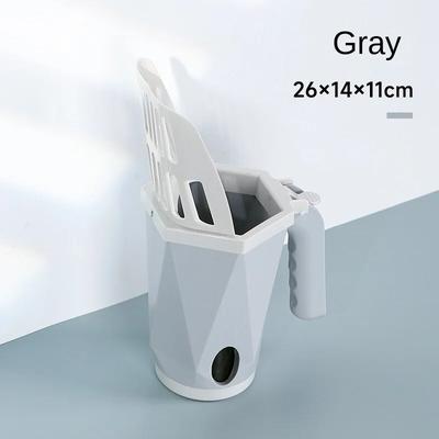 Pet Hub Large Capacity Cat Litter Scooper With Built in Poop Bag Self Cleaning Tool For Kitty Toilets 2