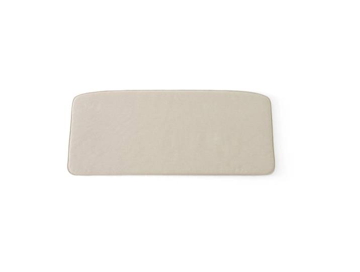 &Tradition Coussin d’assise Thorvald banc SC111 Heritage papyrus, 121,5 cm