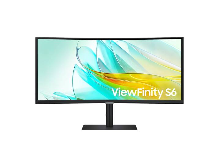 Samsung ViewFinity S6 LS34C652UAUXEN Monitor Zwart