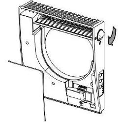 Siku Einlass für Wärmerückgewinnungslüfter Sphere Comfort 160 inkl. Platine, aber ohne Front., Klimaanlage Zubehör