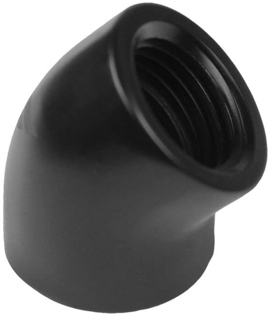Nanoxia CoolForce - 45&deg; Anschluss mit zweifachen G1/4"IG