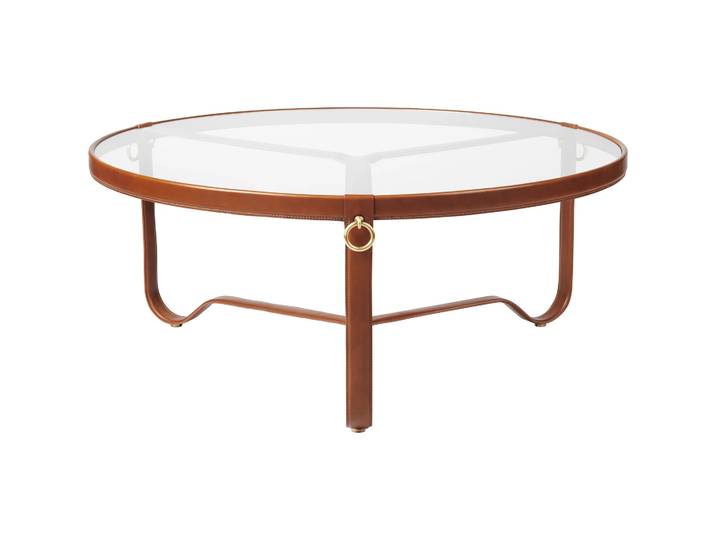GUBI Adnet Couchtisch Ø100cm Tan