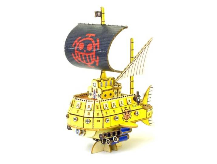 Kit \ Book Nook\ Wa-Gu-Mi One Piece Bateau Polar Tang Law's Submarine
