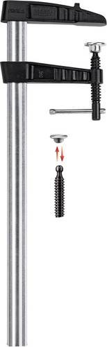 Bessey TGK50K Tiefspann-Schraubzwinge Spann-Weite (max.):500mm Ausladungs-Maße:120mm