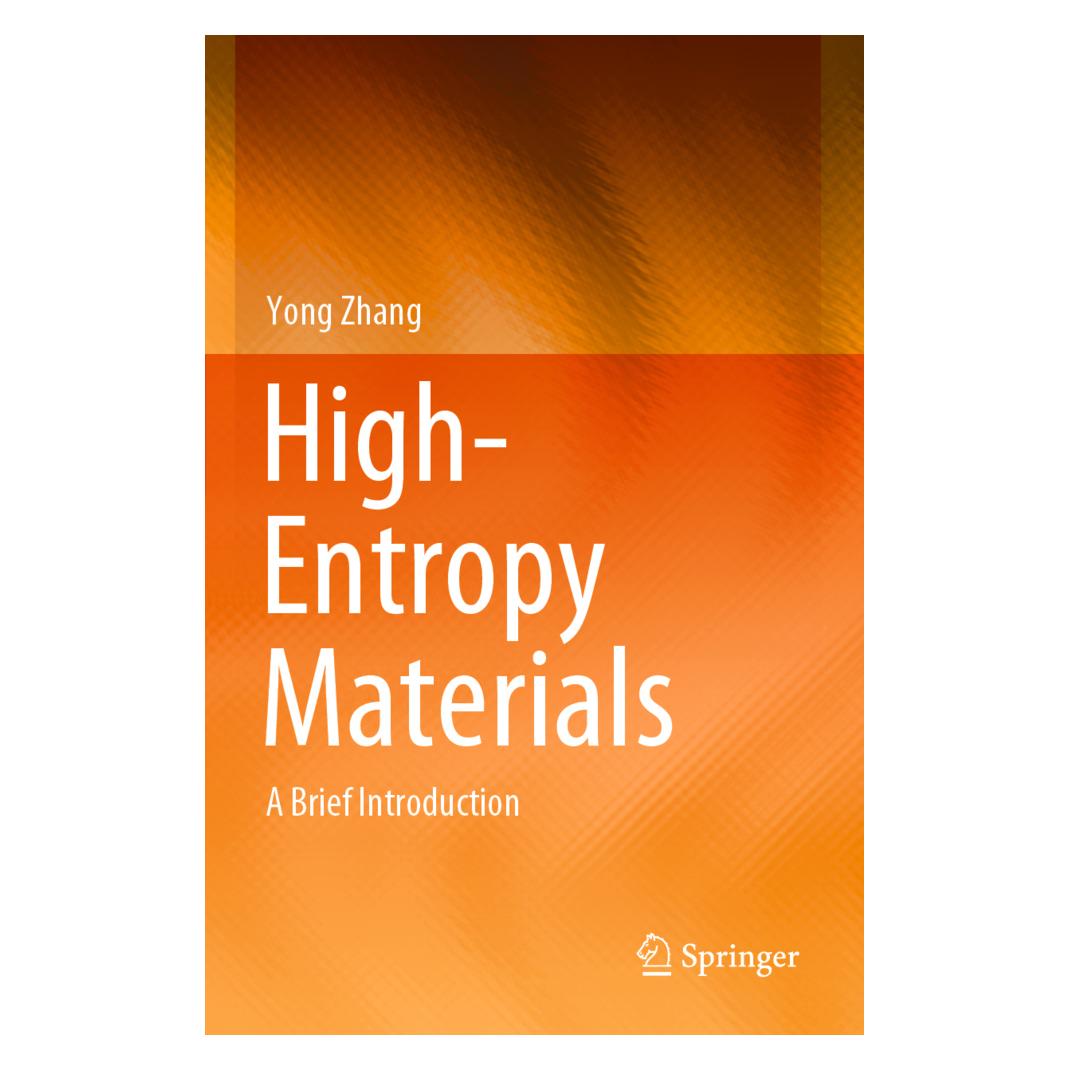 Springer High-Entropy Materials (Englisch, Softcover, Yong Zhang) (56150322)