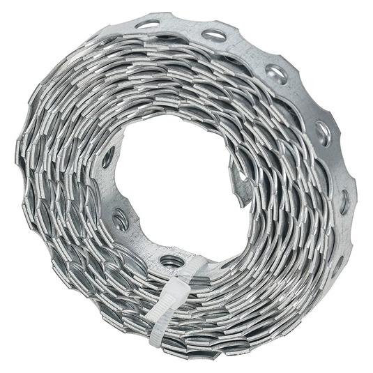 Vormann Montageband Band-B12 x 0,9mm Länge 3 m feuerverzinkt (1 Stk.) (001401012ZF)