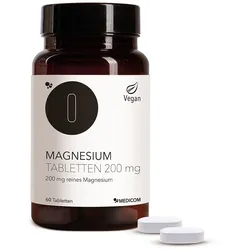 MAGNESIUM TABLETTEN 200 mg 60 St