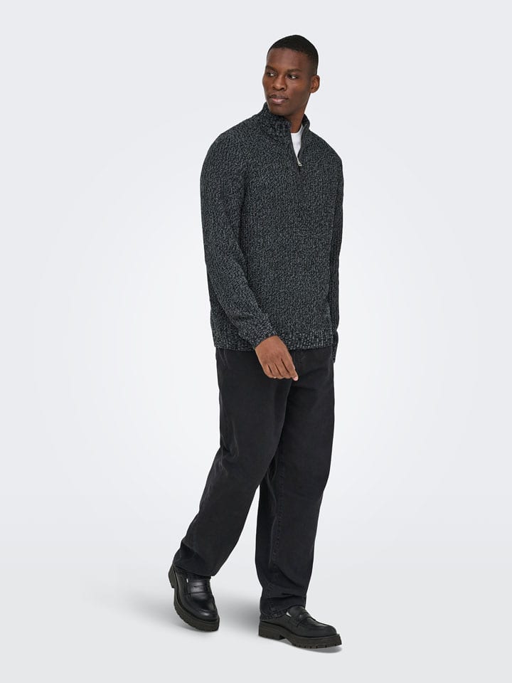 ONLY & SONS Pullover "Edge" in Dunkelblau - W29/L32