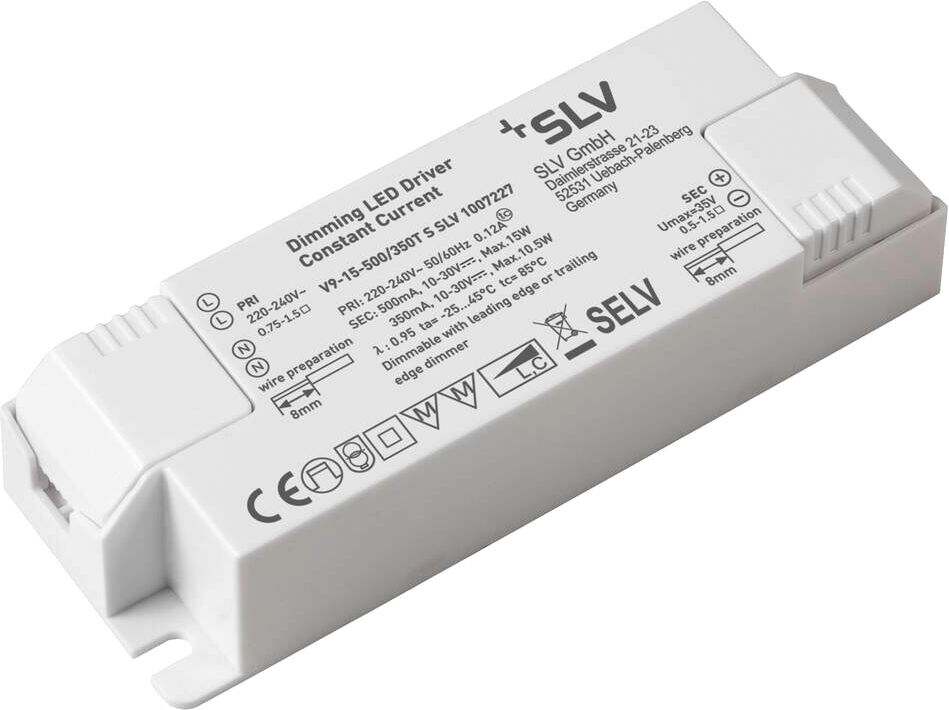 Slv Led Treiber 20w 350ma/500ma Phase - Vorschaltgeräte