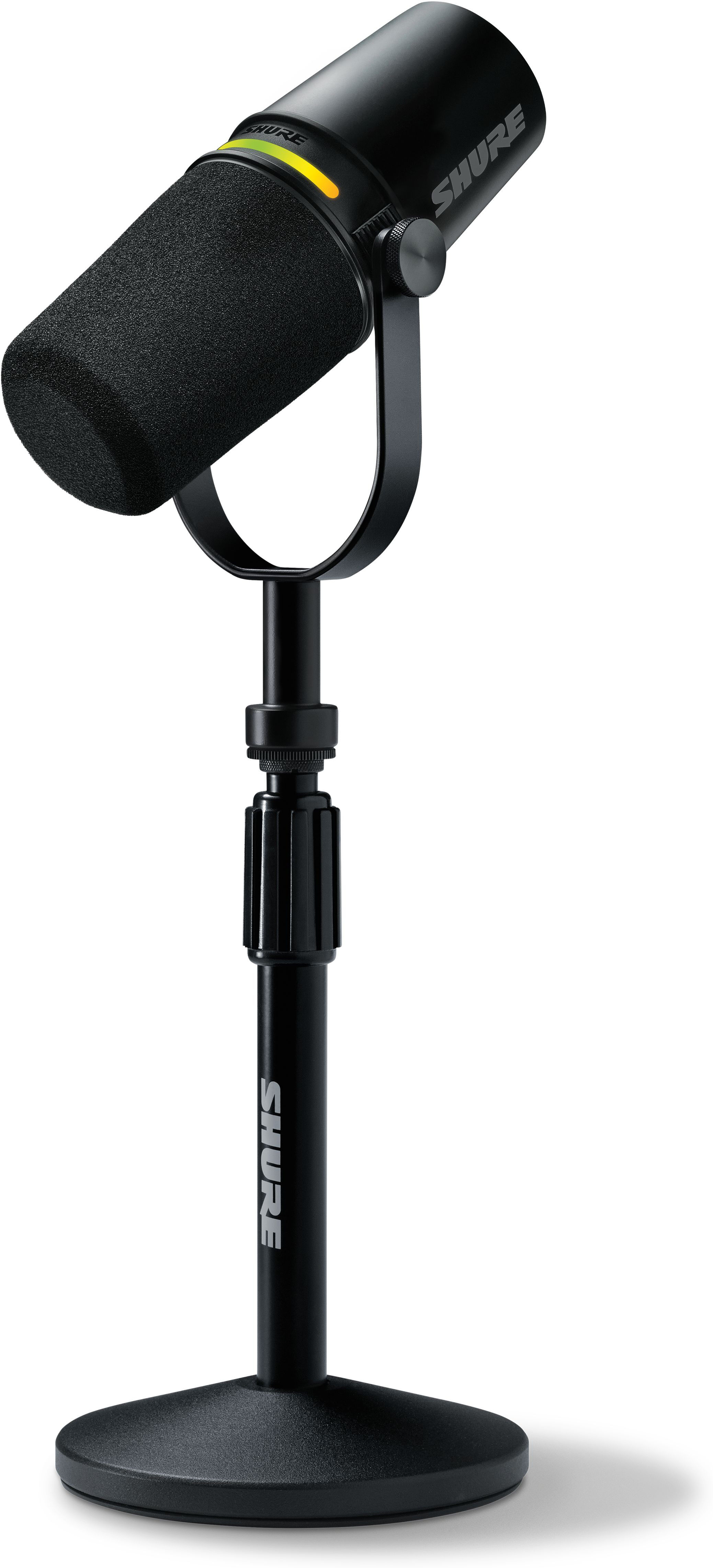 Shure MV7PLUS-K-BNDL Microfone + Suporte
