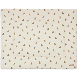 Jollein, Krabbeldecke + Spielbogen, Krabbeldecke 75x95cm - Mini Teddy Bear Little Waffle