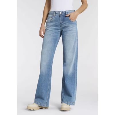 Herrlicher "Edna Denim Stretch" mit weitem Bein, Flared Fit