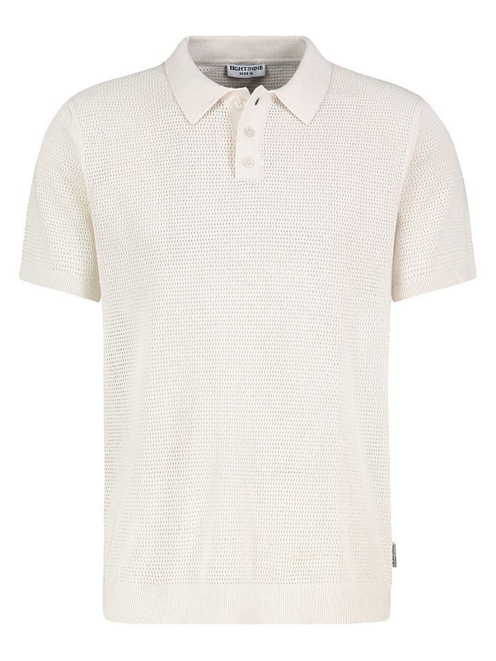 Eight2Nine Poloshirt in Creme - M