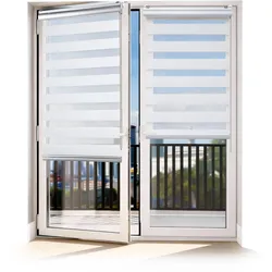 TAG-UND-NACHT-ROLLO Plus Easyfix Weiß 100x250