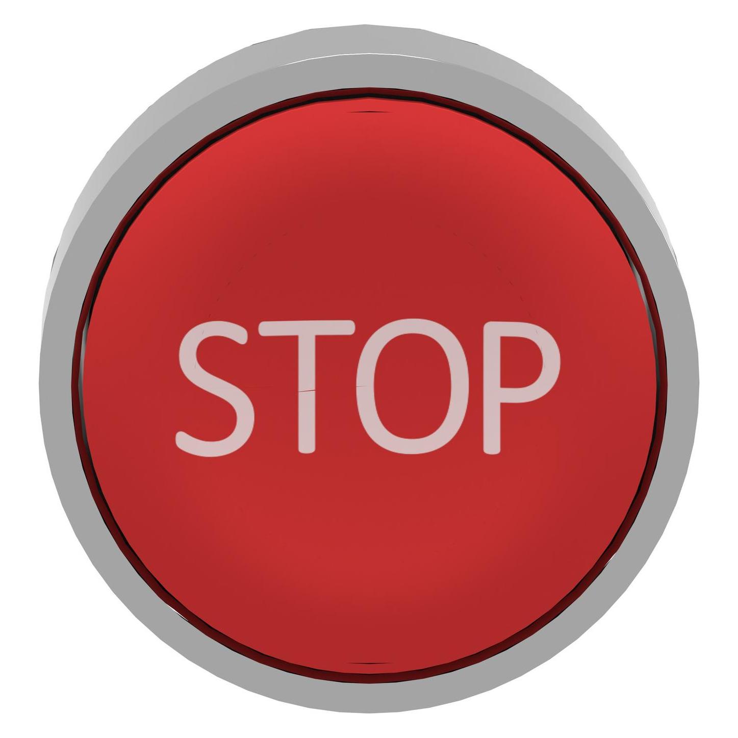 Schneider Electric Drucktaster 22mm "Stop" rot (ZB4BA434)