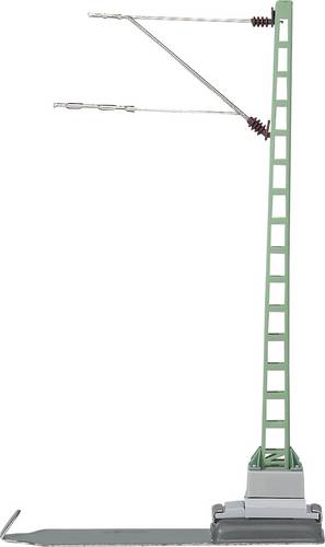 Märklin 74101 H0 Streckenmast H0 C-Gleis (mit Bettung), H0 K-Gleis (ohne Bettung) 5St.