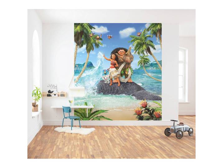Papier peint Moana Beach 250 x 280 x 0cm Multicolore