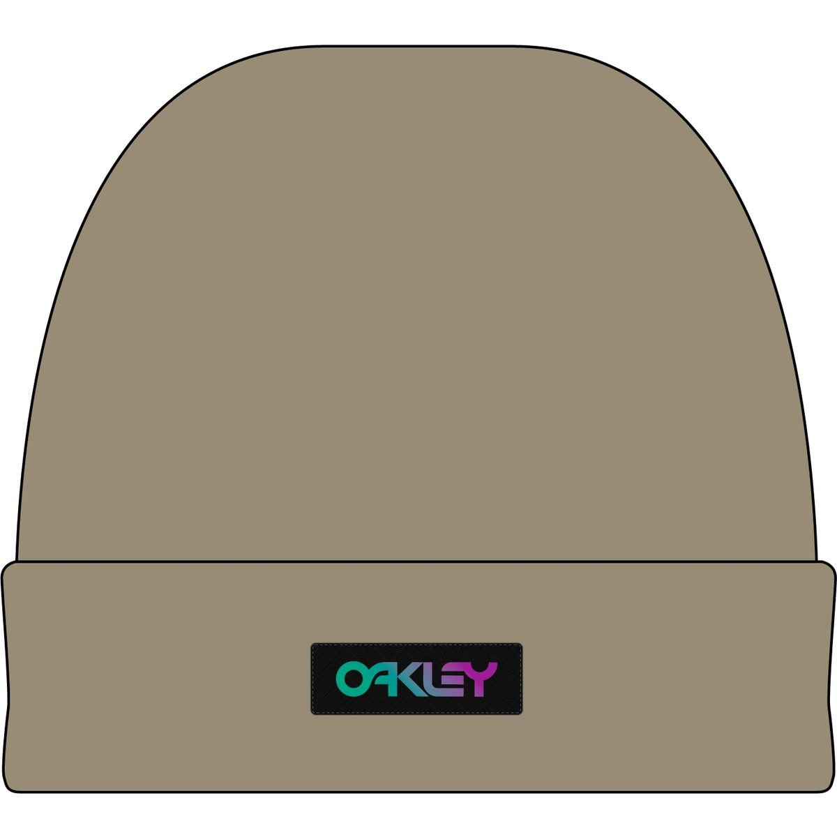 Oakley B1B Gradient Patch Beanie pebble (32F) U FOS900707-32F-U