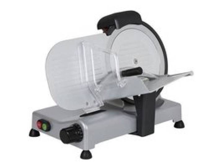 Trancheuse à jambon - REBER - Ø 25 cm - 140 W - Acier trempé - Sécurité intégrée