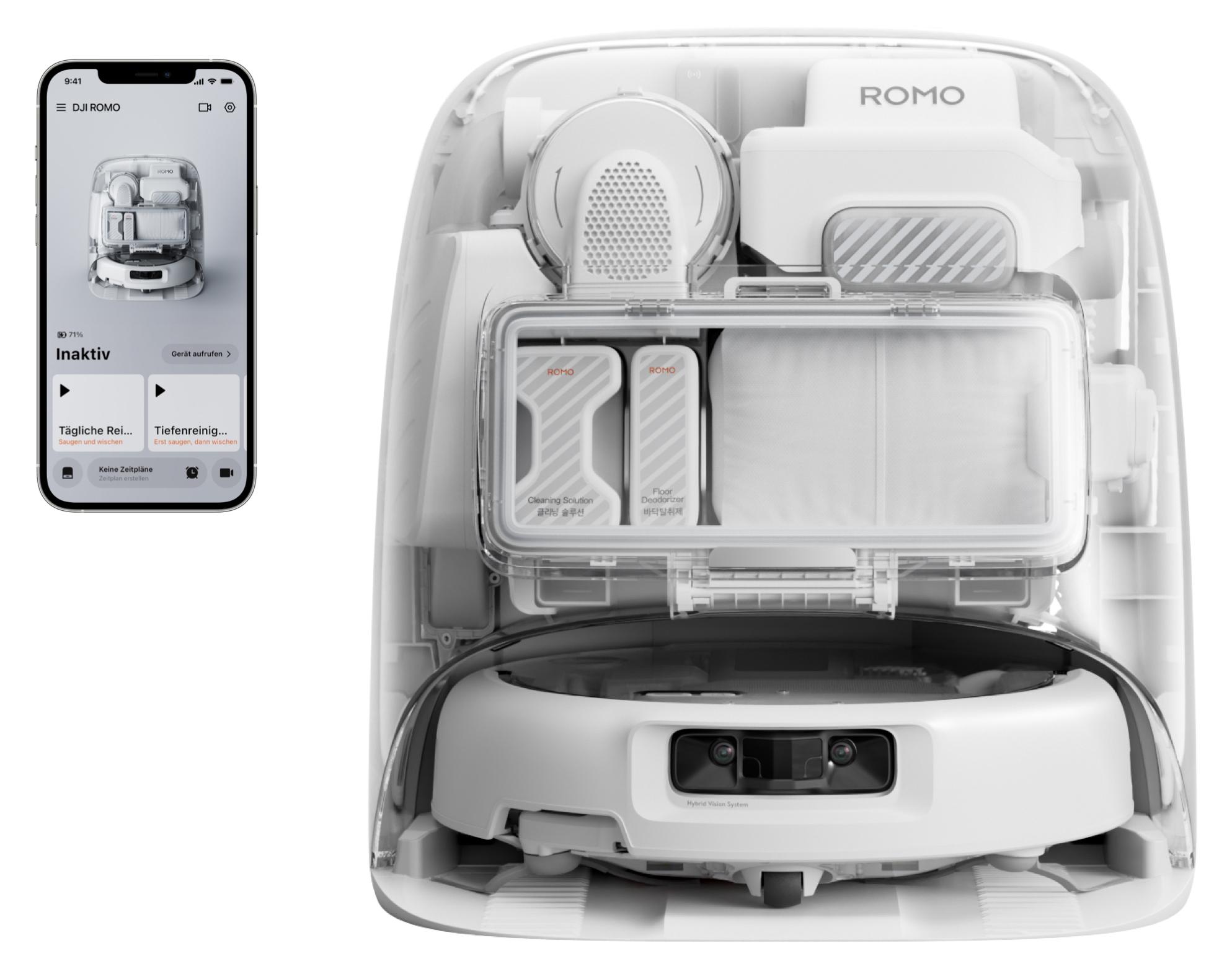 DJI ROMO P2 (Water Tank Version) Transparent