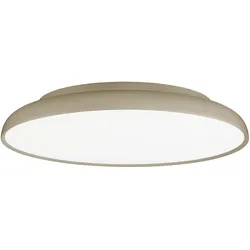Nova Luce, Deckenleuchte, LINUS LED Deckenleuchte Champagnergold 40W Steuerbare Lichtfarbe 9x45cm dimmbar 9005654 (2500 lm)