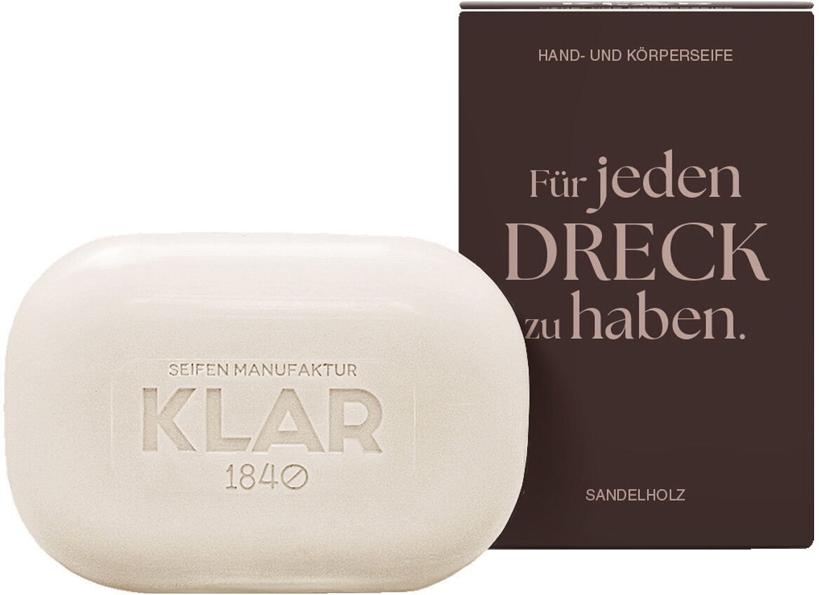 135g KLAR Sapone da doccia al sandalo