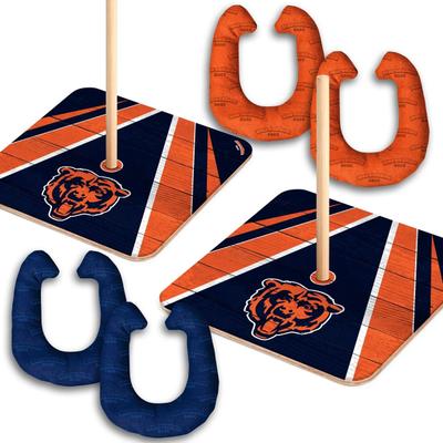 Skip's Garage Chicago Bears NFL Horseshoe Bags Toss Game