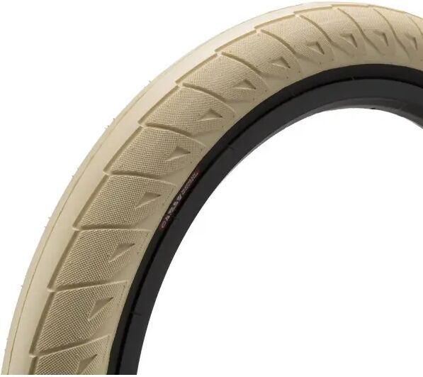 BMX Reifen Cinema Williams 20" (2.5" - Creme / Black Wall)