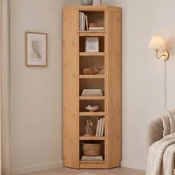 Wohnzimmer Regal Kiefer Regal 220 cm hoch im Landhausstil