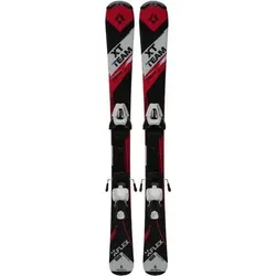 TECNOPRO Kinder Skiset XT Team, Größe 110 in Schwarz Schwarz