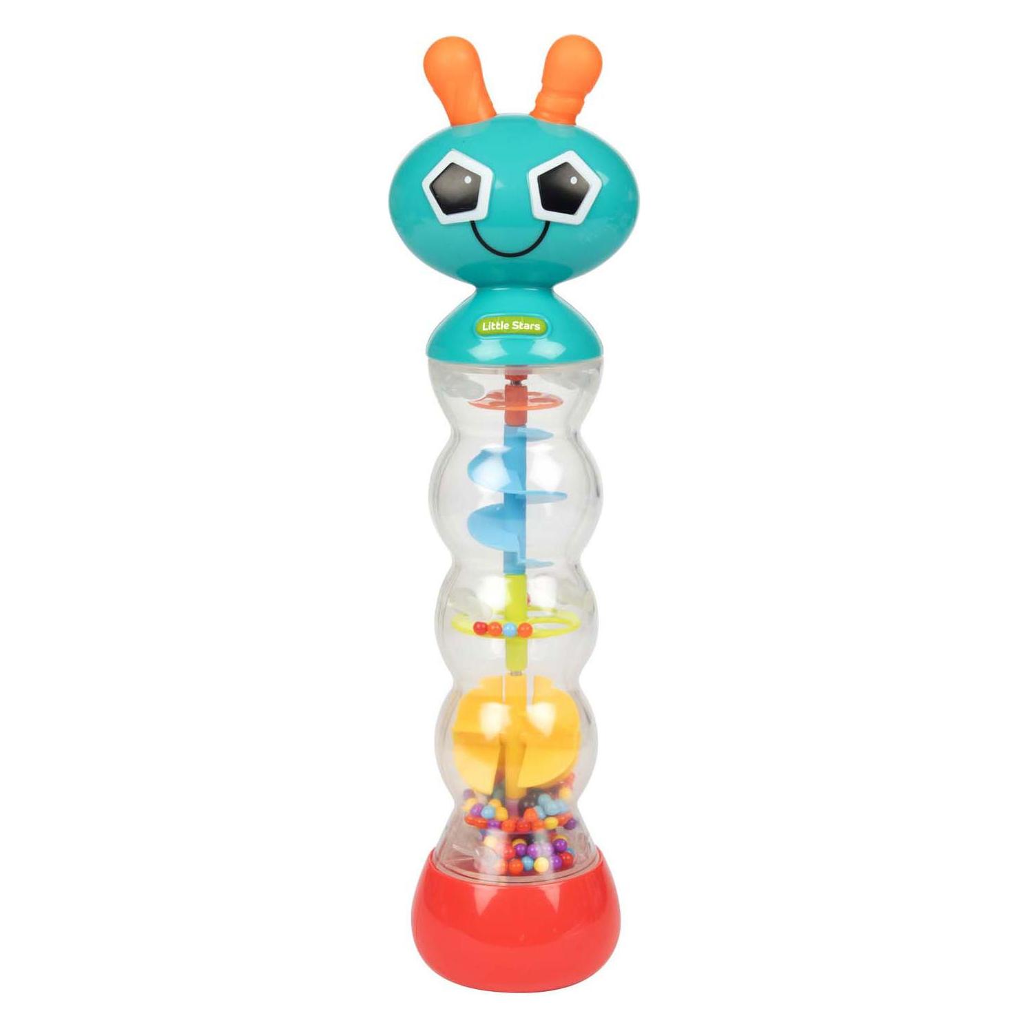 Toi-Toys Baby Rassel-Regenmacher mit Spiegel 6m+ (72526A)