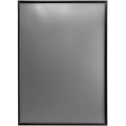 Klapprahmen B1, selbstklebend Gehrung | schwarz, Aluminium