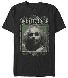 Men's Big & Tall Framed Beetle Tee by Warner Brothers in Black (Size 3XL)
