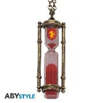 HARRY POTTER - Keychain 3D 'Gryffindor hourglass' X2