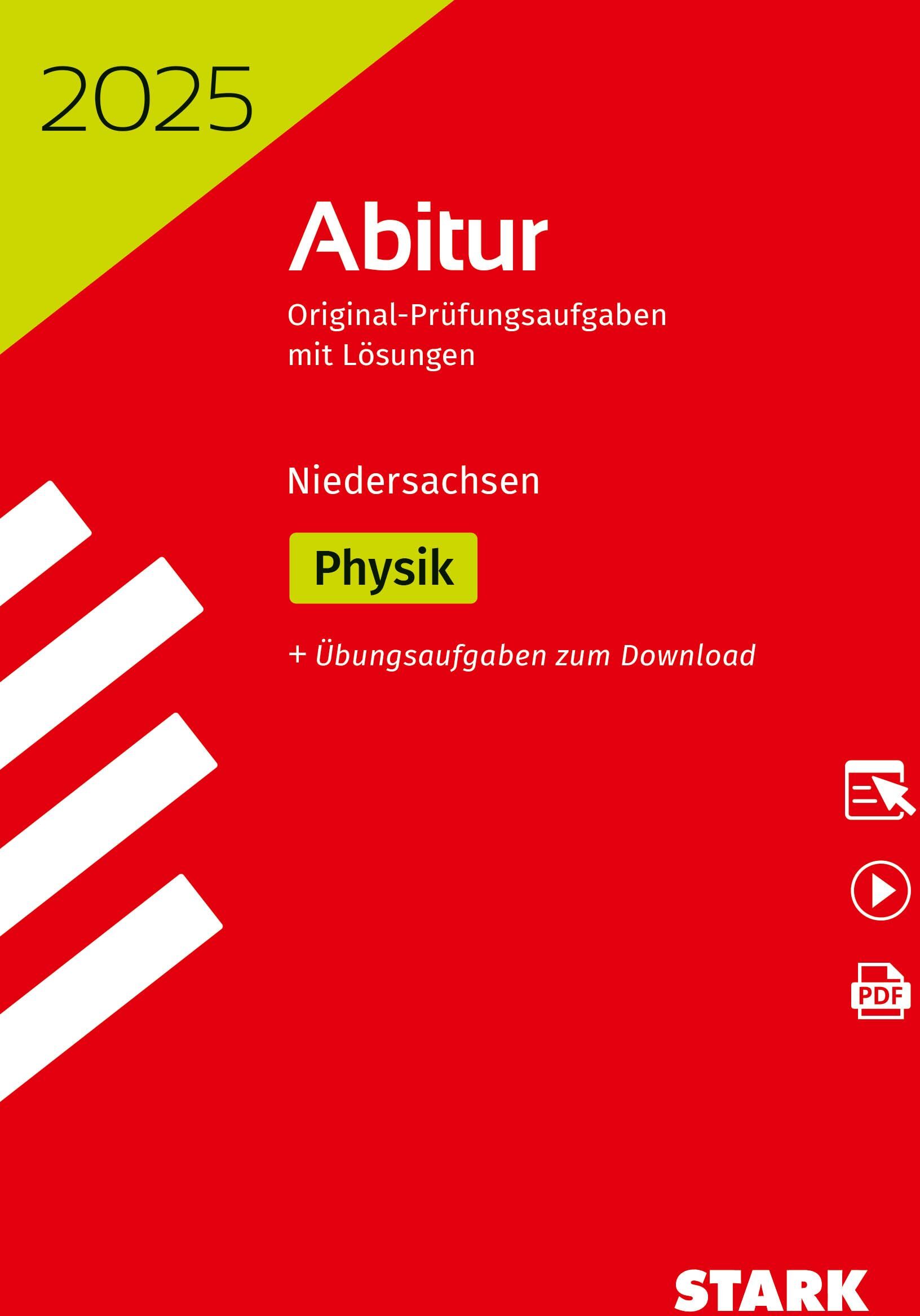 STARK Abiturprüfung Niedersachsen 2025 - Physik GA/EA - Preis vom 06.10.2026 07:26:00 h