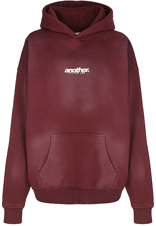 ANOTHER COTTON LAB Kapuzensweater - Hoodie TASTE OF SUMMER dunkelrot   S S