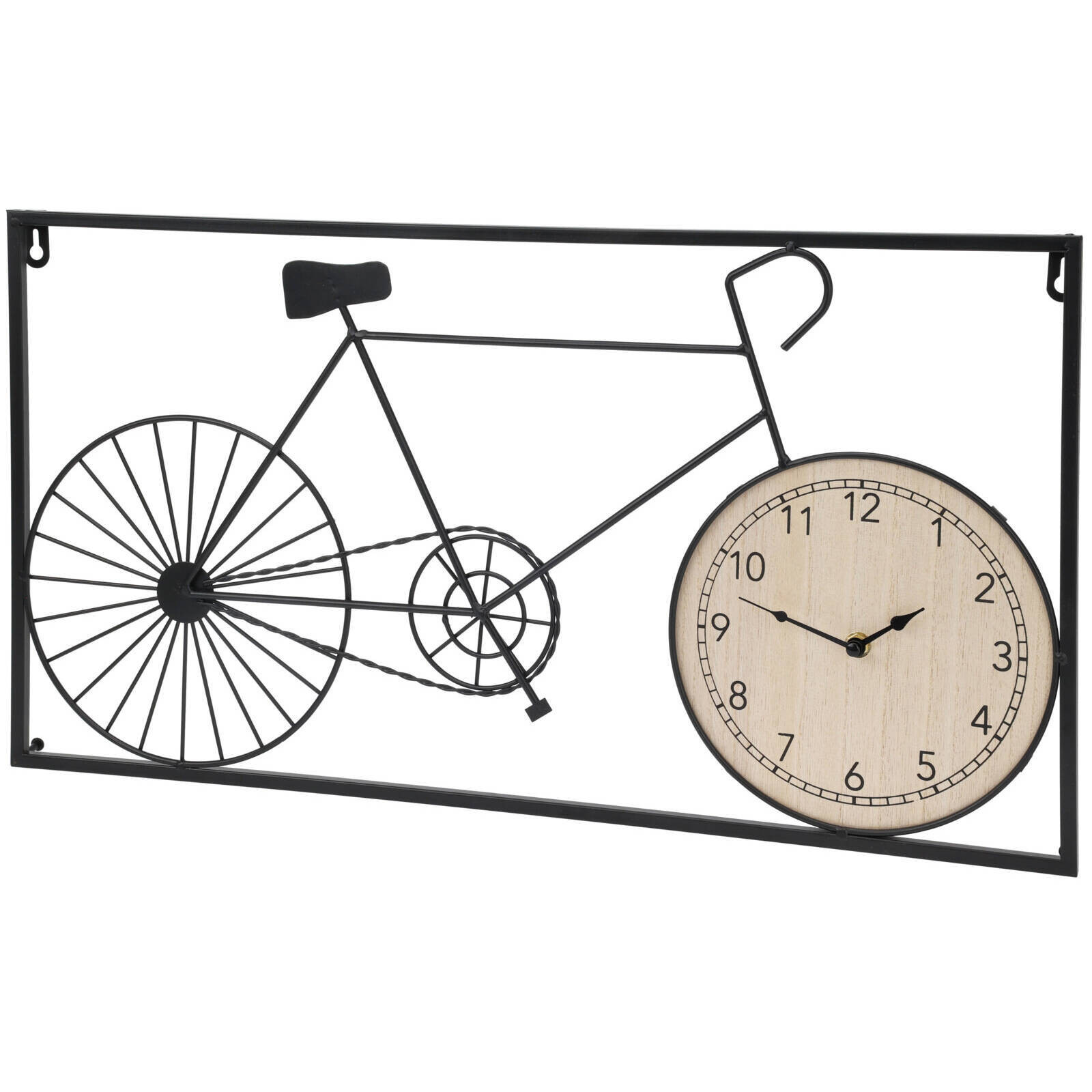 Koopman Decoratieve ronde wandklok