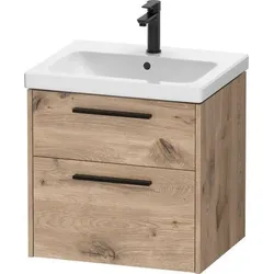 Duravit D-Code Waschtischunterschrank wandhängend Schubk. 2, DC46700BD550000