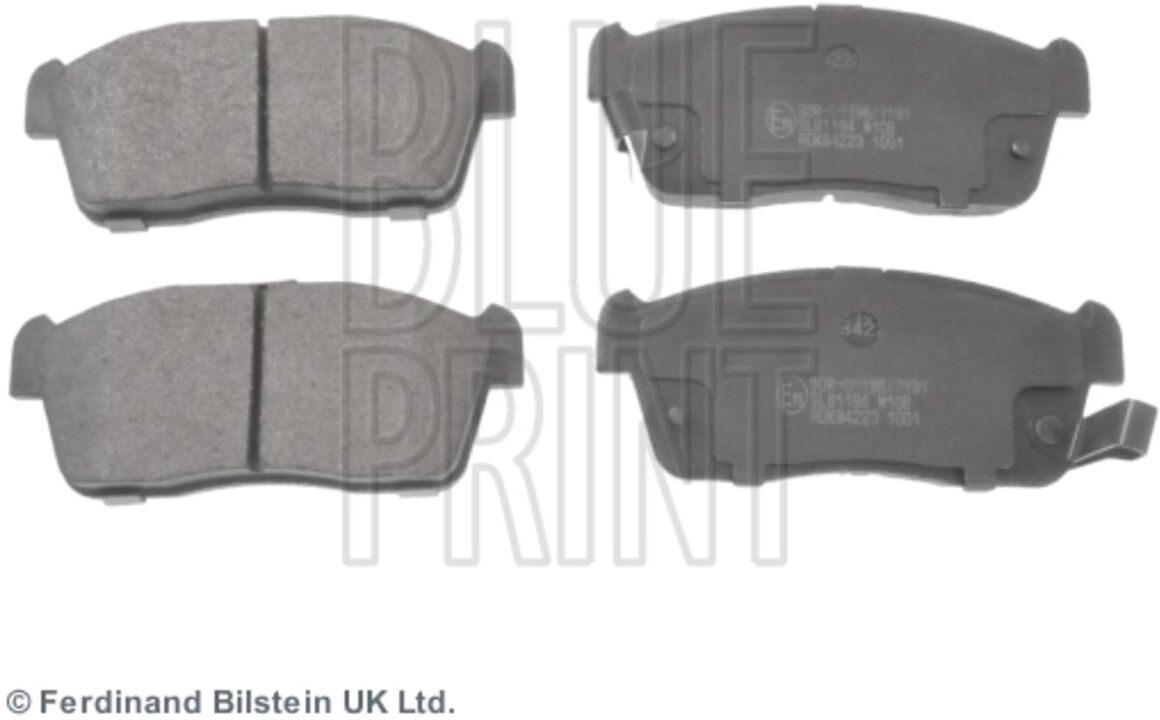 Bremsbelagsatz BLUE PRINT ADK84223, Vorne