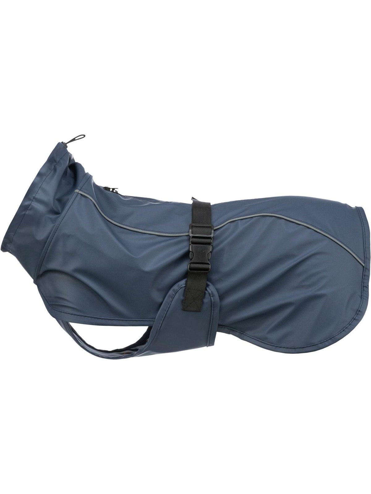 Trixie BE NORDIC Husum Hunderegenmantel Dunkelblau Größe XL: Bauchumfang 82-115cm Rückenlänge: 80cm