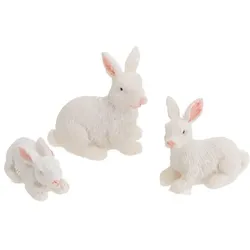Hasen, 2,5 cm, 3-teilig