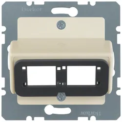 Berker 146102 Z-Platte für Ibm ACS ZD weiß