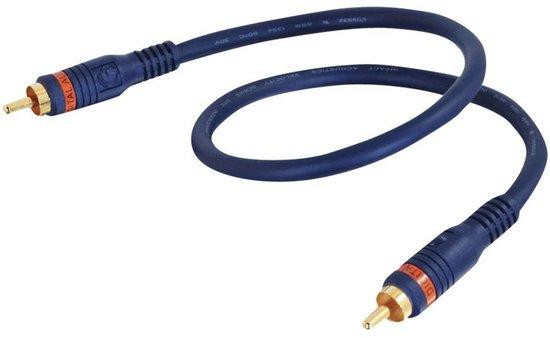 WAN 0.5m RCA naar S/PDIF Digitale Audio Coaxkabel voor Surround Sound Systemen, DJ Controllers, Home Theater en Gaming Consoles