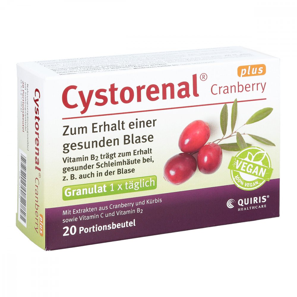 Quiris Healthcare GmbH & Co. KG Cystorenal Cranberry plus Granulat 07635730