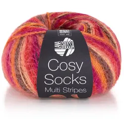 Lana Grossa Sockenwolle Cosy Socks "Multi Stripes"