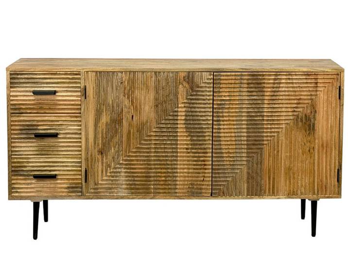 Sideboard Mango massiv 160 x 40 x 86 cm Mango Massivholz...